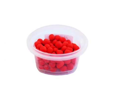 FLUO SOFT PELLETS 10mm 50g - Jahoda